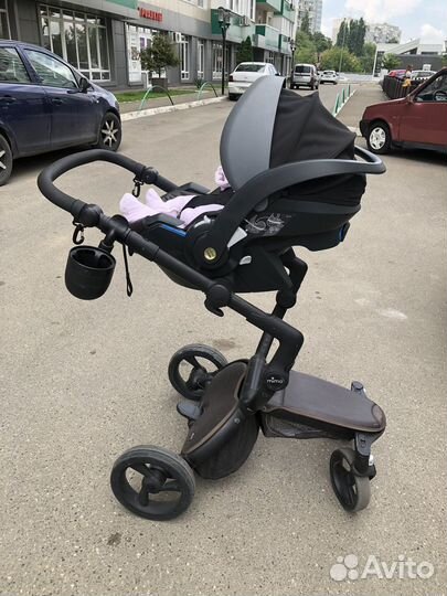 Детское кресло mima xari вместе с адаптерами