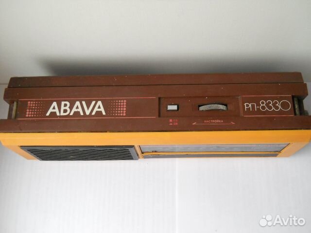 Радиоприёмник abava radiotehnika рп-8330, из СССР