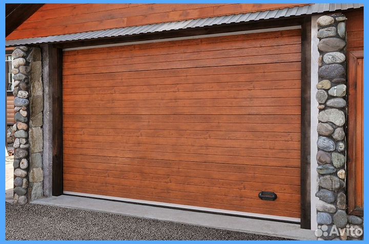 Гаражные ворота, секционные ворота DoorHan Alutech