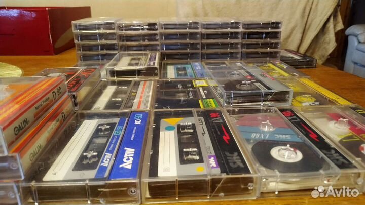 Basf-TDK-sony-Denon-Fuji Кассеты audioАудиокассета