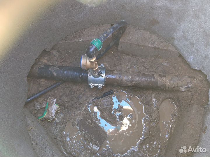 Прокладка водопровода и канализации