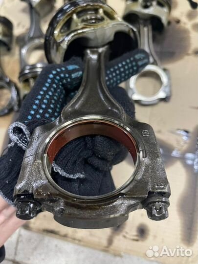 Шатун Bmw X6 50I E71 N63 2010