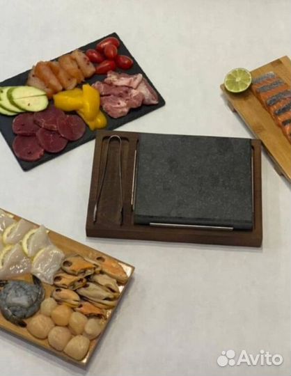 Камень для жарки мяса, рыбы и овощей