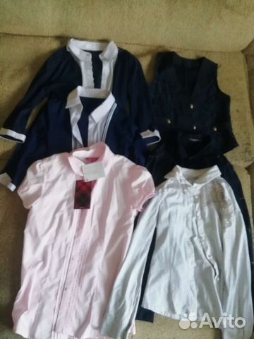 Вещи школьные пакетом на девочку 140-152