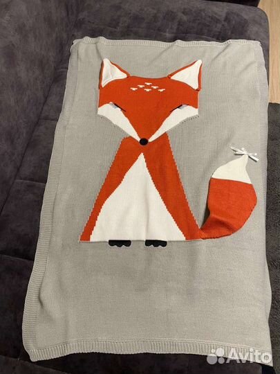 Плед лисёнок