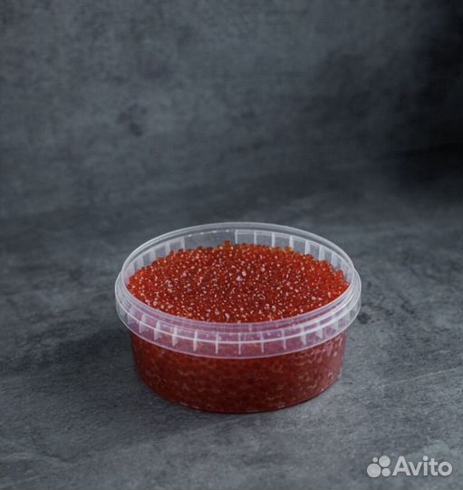 Икра красная кижуч