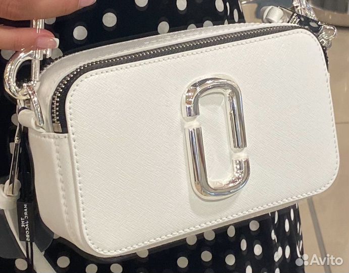 Сумка женская через плечо mark jacobs белая