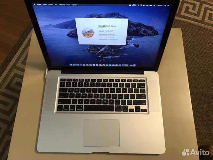 Apple macbook pro 15 2011