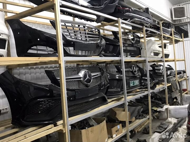Оригинал бампера Mercedes