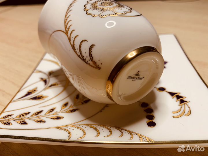 Кофейная кружка с блюдцем от Villeroy & Boch