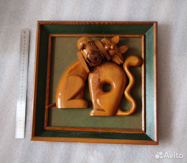 Объемная Картина из дерева, панно, композиция