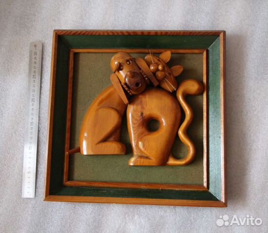 Объемная Картина из дерева, панно, композиция