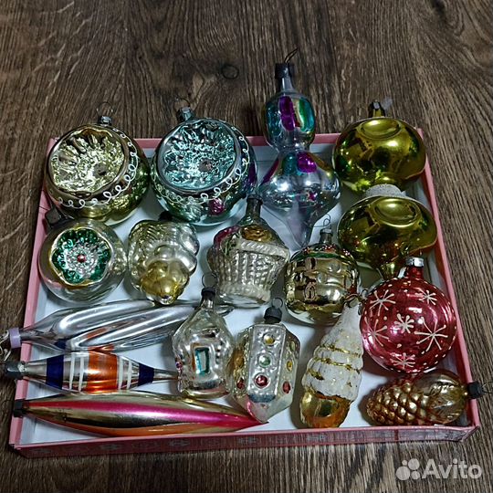 Ёлочные игрушки СССР