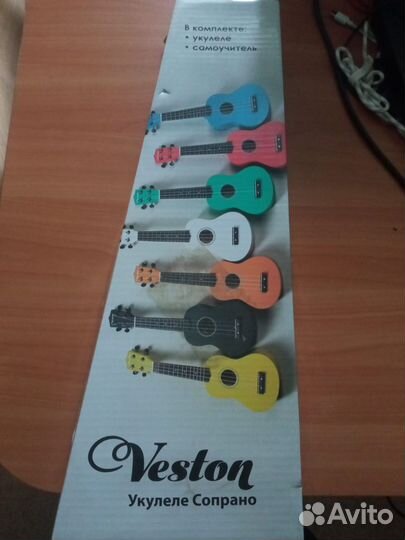 Укулеле Veston сопрано чёрная
