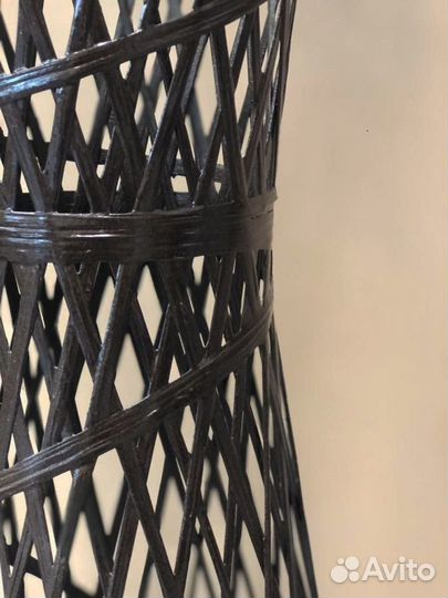 Цветочница для дома и сада плетеная