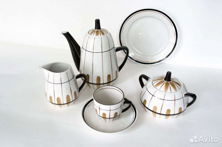 Кофейный сервиз «Коричневый», 