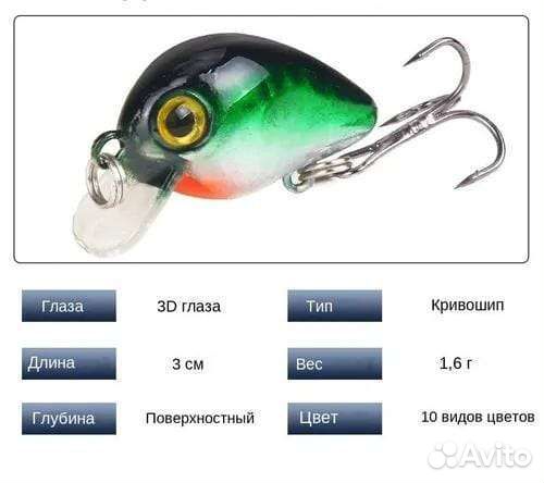 Набор воблеров