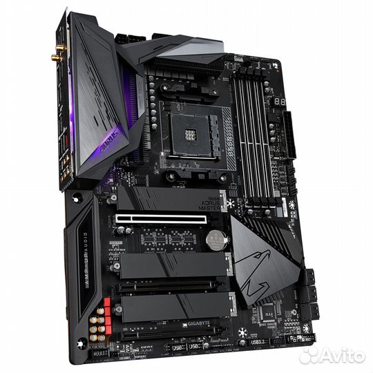 Материнская плата AM4 Gigabyte B550 Aorus Master