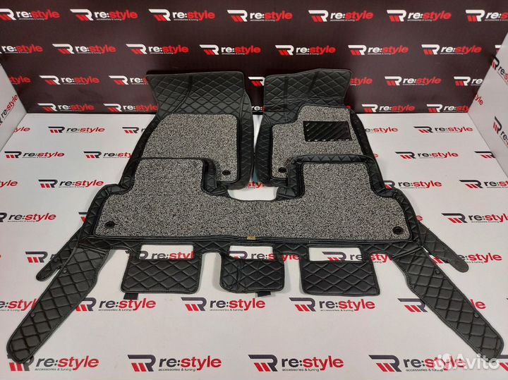 Ковры салона 3D Lexus RX350 10-15г U2676