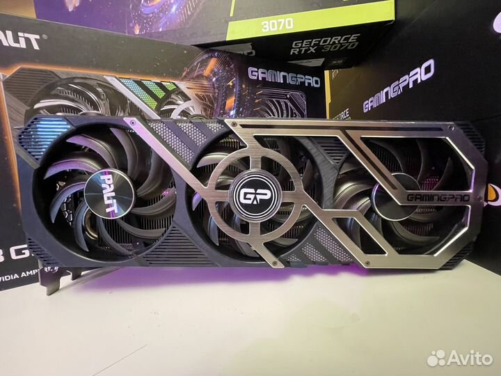 Видеокарта rtx 3070 palit gaming pro