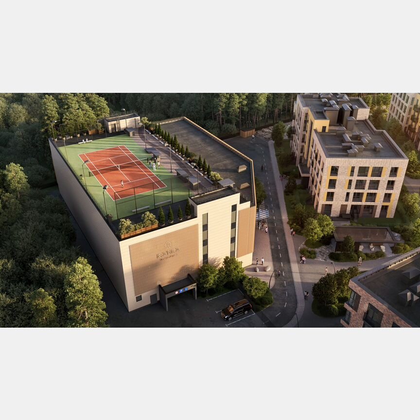 1-к. квартира, 40,2 м², 2/4 эт.