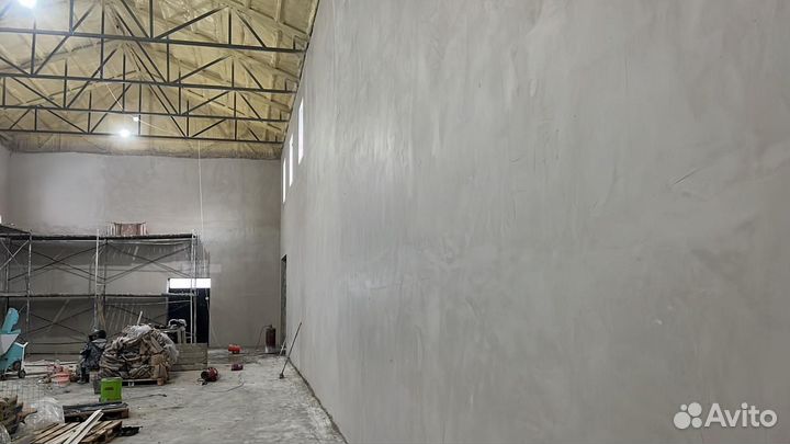 Механизированная штукатурка стен под ключ