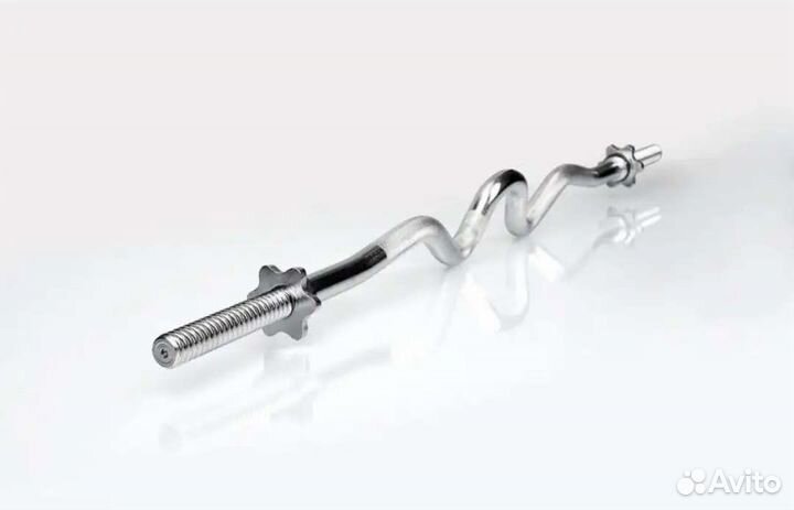 Гриф для штанги изогнутый