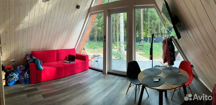 Строительство A-frame 6х6