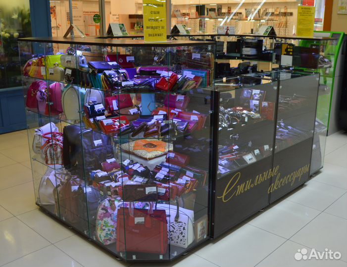 Торговый остров, торговое оборудование