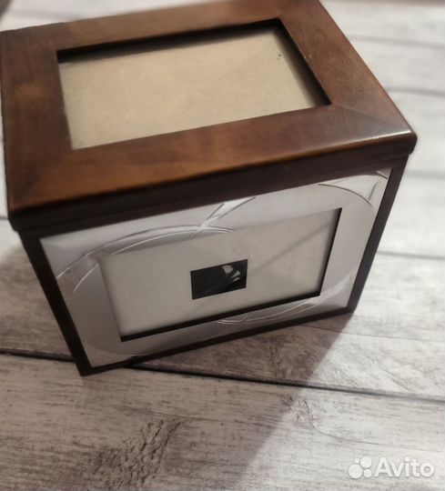 Деревянный фотоальбом/коробка