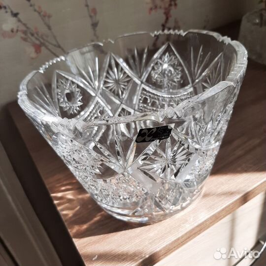 Хрустальный салатник СССР