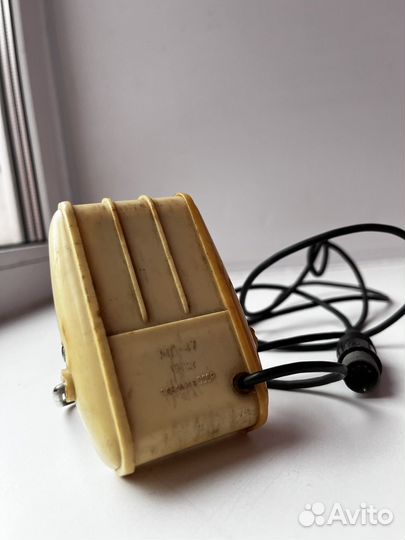 Старый старинный микрофон СССР мд-47 1968 год