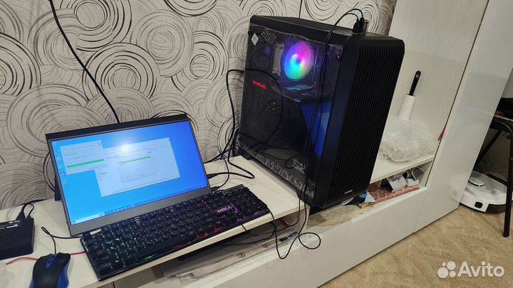 Игровой пк на базе intel xeon 2640v4 rx 5600xt