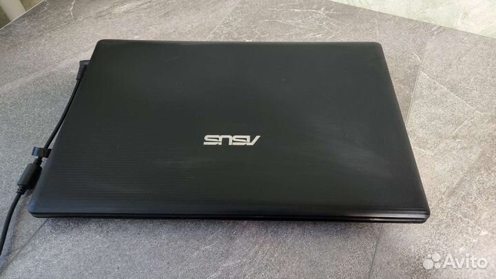 Быстрый asus х55 на ssd 128gb /4Gb/15.6