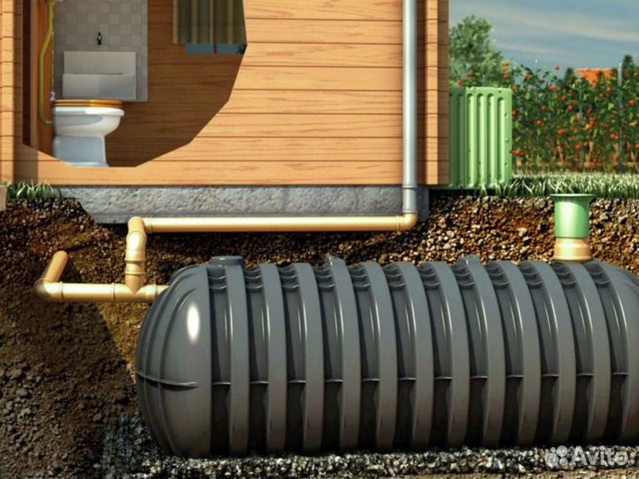 Септик эко Росток 5 выгребной