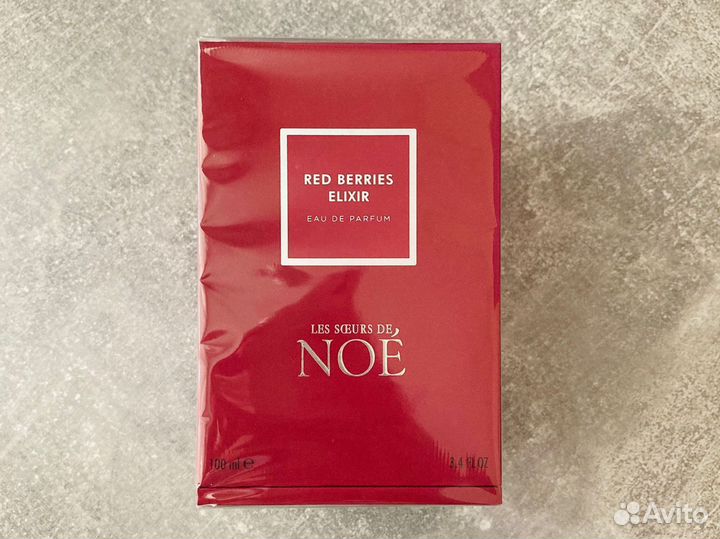 LES soeurs DE NOE RED berries elixir 100 ml edp