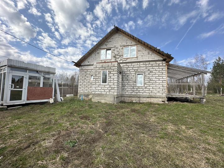 Коттедж 153,8 м² на участке 10 сот.