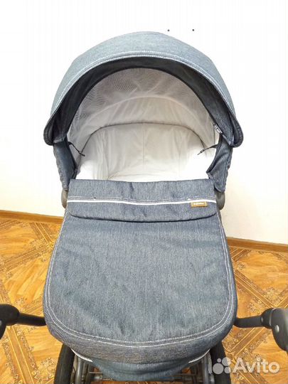Коляска люлька inglesina sofia blue jeans