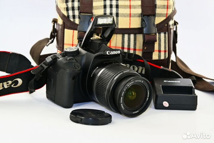 Canon EOS 500D/T1i 15.1MP цифрозеркалка Kit 18-55