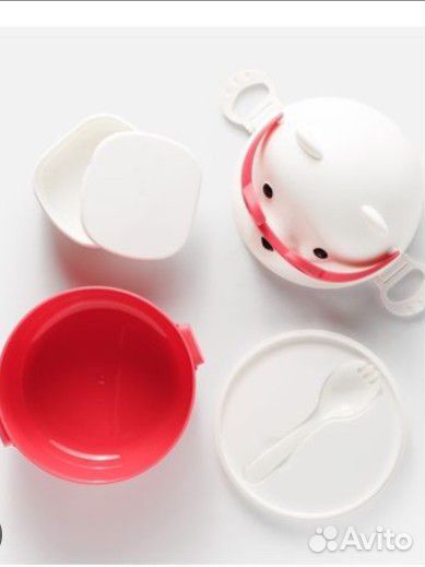 Новые ланчбоксы медведь две штуки