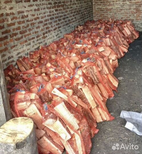 Дрова Дубовые в мешках и сетках uy165