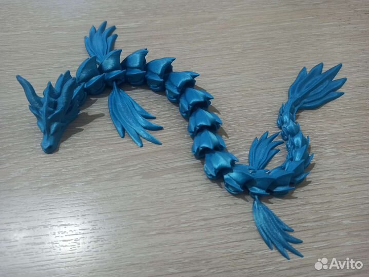 Подвижный дракон, 3D печать