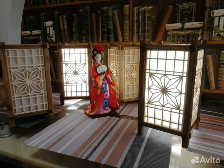 Светильник в стиле Кумико