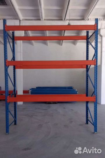 Стеллаж складской полочный среднегрузовой