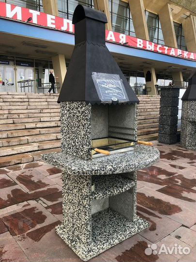 Барбекю печь, мангальная зона барбекю