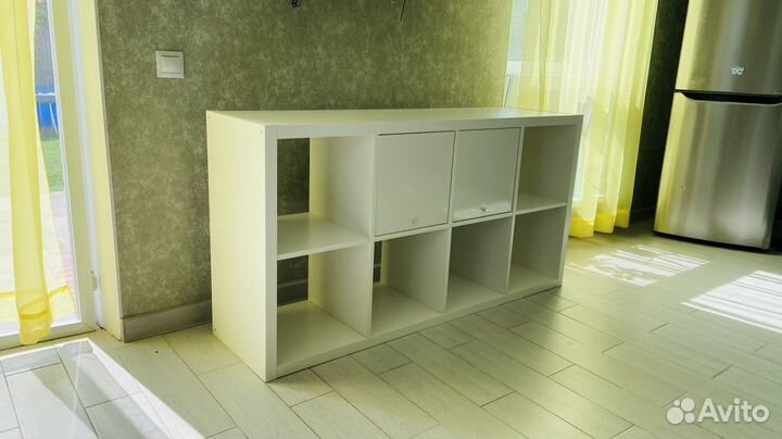 Стеллаж IKEA каллакс 8 ячеек