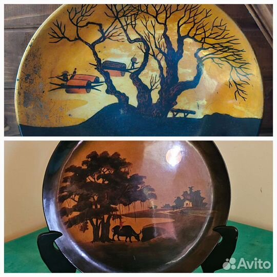 Тарелки декоративные Вьетнам времен СССР
