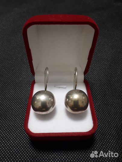Серебряные серьги