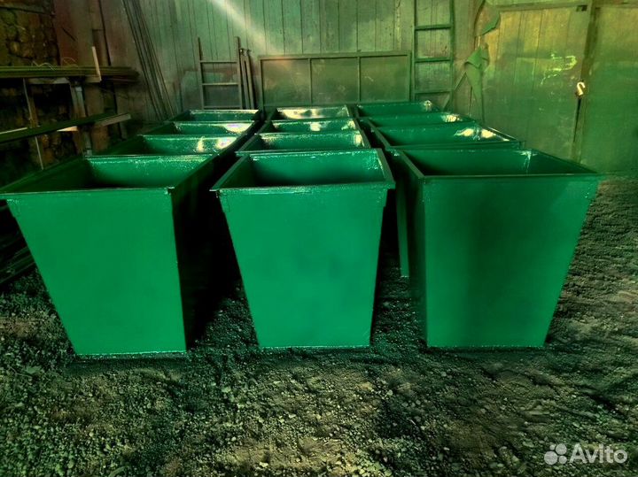 Мусорный контейнер 1.1 м3. Арт 17611