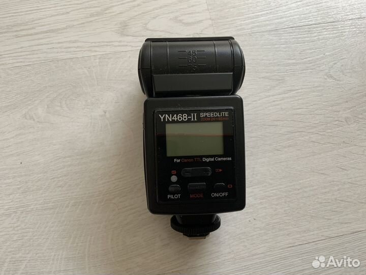 Вспышка YongNuo YN-468-II TTL Speedlite for Canon